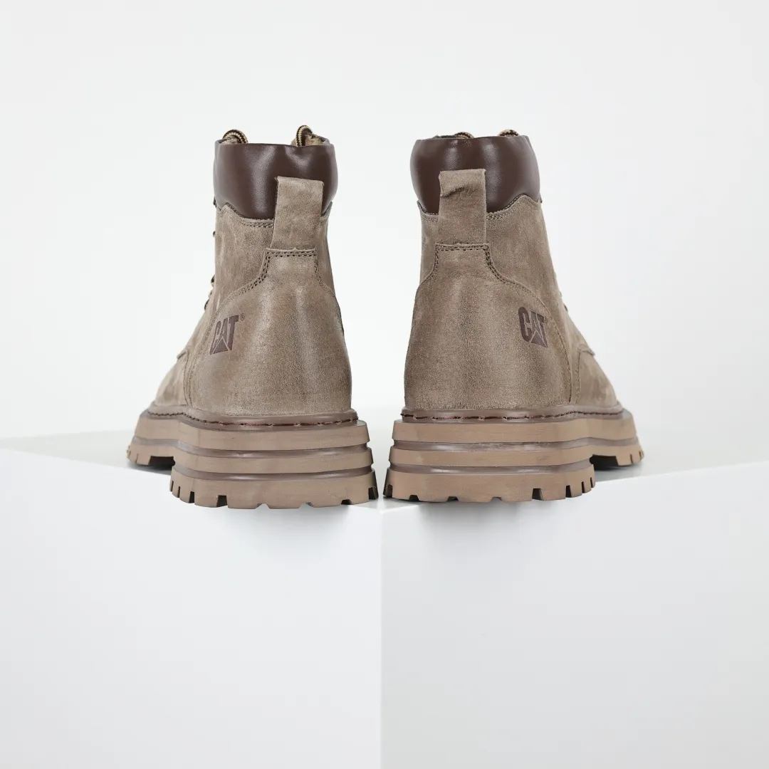 Copywriting price 💰620 Core recommendation Good price CAT Carter tough guy bulldozer brand classic versatile outdoor casual rhubarb boots series Guangdong factory quality 25ss autumn and winter new style Perennial fashion trend matching The fabric is imported from Italy frosted cowhide All shoes are made of genuine cowhide materials from outsole to hardware are made from OEM raw materials Good products do not kill pigs First order quality is strictly controlled Full set of official website unified packaging Special for cold protection and outdoor use this winter Daily casual matching, a must-have for stylish men. Size: 38 39 40 41 42 43 44 (one size larger)